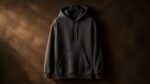 Charcoal Fleece Hoodie - Image 3
