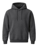 Charcoal Fleece Hoodie - Image 2