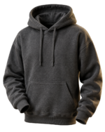 Charcoal Fleece Hoodie